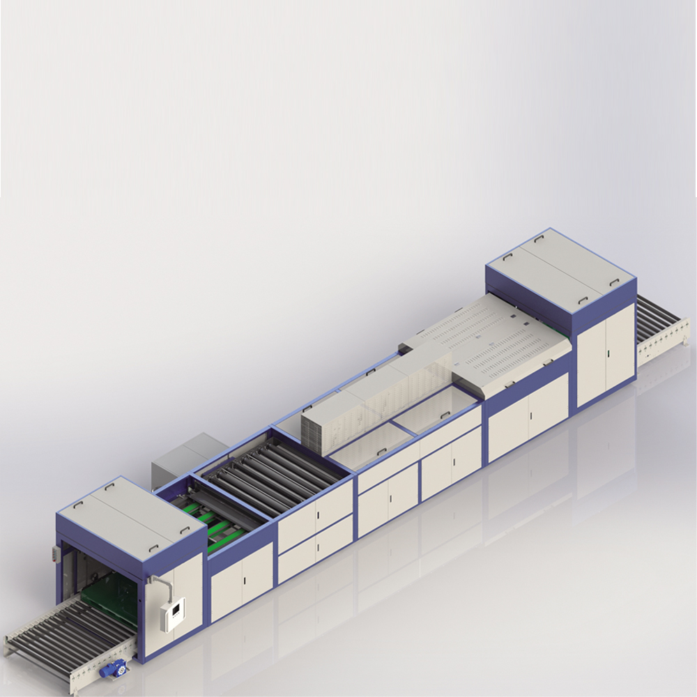 塑料隔層板清洗機